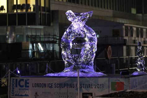 London Ice Sculpting Festival 2013 Photograph by Ash Sharesomephotos | Fine Art America