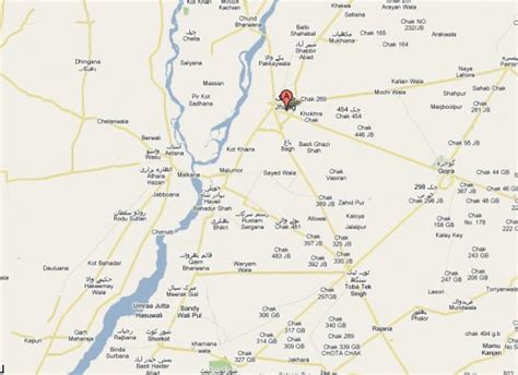 Jhang District Detail Map of its town tehseels Union Counsels and Villages – Paki Mag