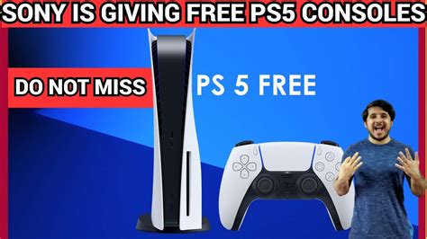 FREE PS5 CONSOLES 🤩BY SONY PLAYSTATION | DETAILED EXPLANATION | - YouTube