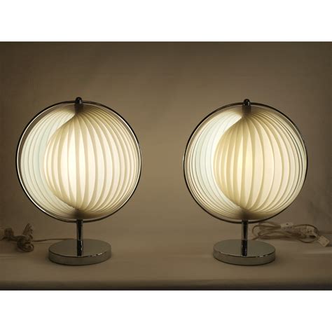 Vintage KARE Design Moon Lamps | Melange Orange