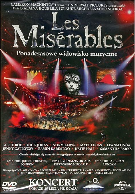 Les Misérables in Concert: The 25th Anniversary DVD Region 2 English audio. English subtitles ...