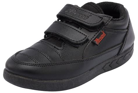 Buy PARAGON Boys' Black Leather School Shoes - 7 UK at Amazon.in