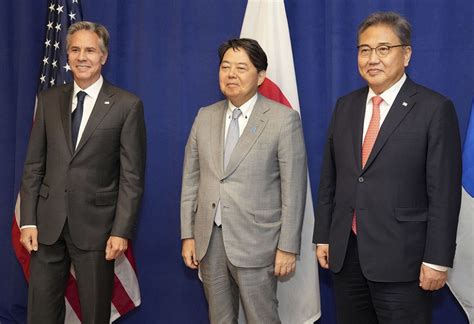 Japan, U.S., South Korea oppose change of status quo amid Taiwan tension