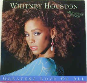 Whitney Houston - Greatest Love Of All | Releases | Discogs