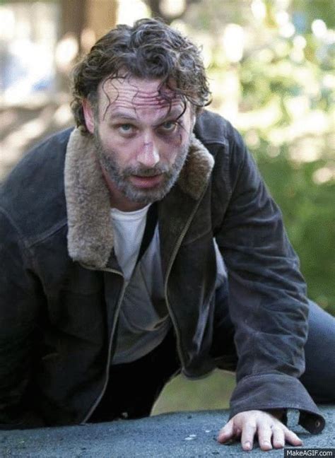 The Walking Dead Rick Grimes Suede Leather Jacket + FREE GIFT on Make a GIF