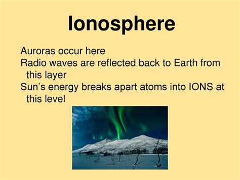 Layers of Earth’s atmosphere - ppt download