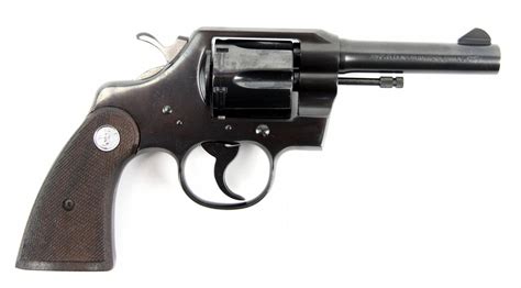 COLT OFFICIAL POLICE .38 SPECIAL CTG REVOLVER