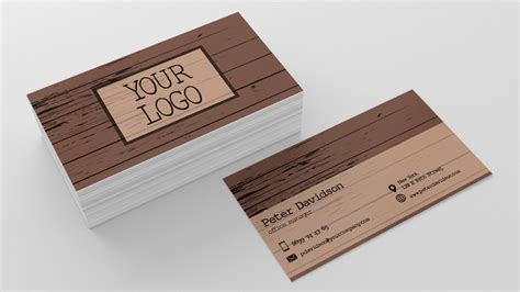 Woodworking Business Cards | Template Business