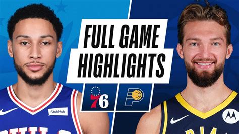 76ERS at PACERS | FULL GAME HIGHLIGHTS | May 11, 2021 - YouTube