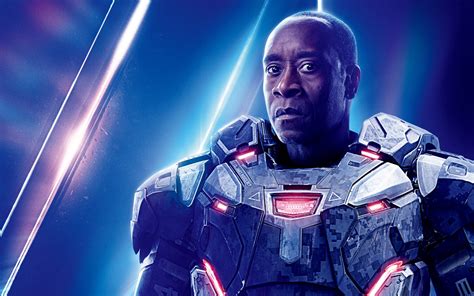 Don Cheadle as War Machine in Avengers Infinity War 5K Wallpapers | HD ...