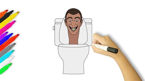 How to Draw Skibidi Toilet - YouTube