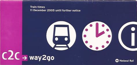 c2c Timetable - December 11, 2005 | mpar21 | Flickr