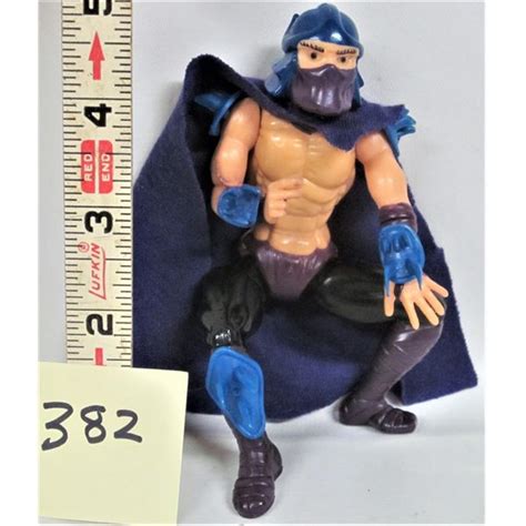 Original 1988 TMNT Shredder Action Figure & Cape - Schmalz Auctions