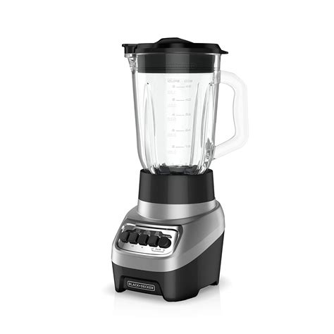 Buy BLACK+DECKER PowerCrush Countertop Blender, BL1230SG, 6-Cup Glass Jar, 4 Speed Settings ...