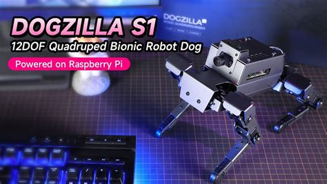 15DOF Bionic Quadruped Robot Dog Open Source AI Robot For Arduino ...