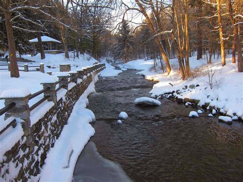 Come explore upstate NY in the winter! Walk around Saratoga Spa State Park and take in this ...