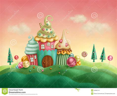 Picture Backdrops, Vinyl Backdrops, Nail Art Cupcake, Cartoon House, Candy House, Spring Forest ...