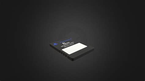 ArtStation - PS2 high detailed memory card | Game Assets