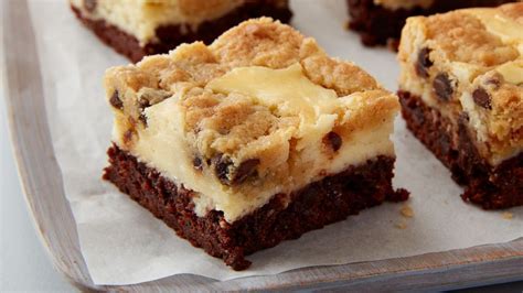 Cookies-and-Milk Cheesecake Brownie Bars Recipe - BettyCrocker.com