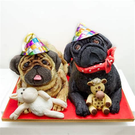 Pug Cake! - CakeCentral.com