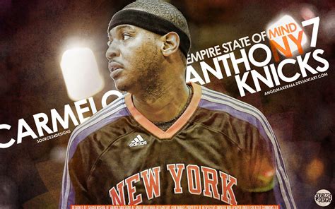 Carmelo Anthony Knicks Wallpaper by IshaanMishra on DeviantArt