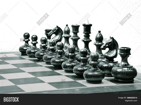 Black Chess Pieces On Image & Photo (Free Trial) | Bigstock