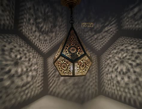 Gold Moroccan Handmade Pendant Light Moroccan Ceiling - Etsy