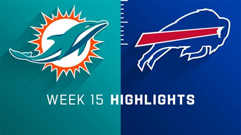 Miami Dolphins vs. Buffalo Bills highlights | Week 15