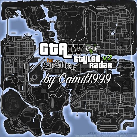 GTA San Andreas GTA IV/V Styled Radar Mod - GTAinside.com