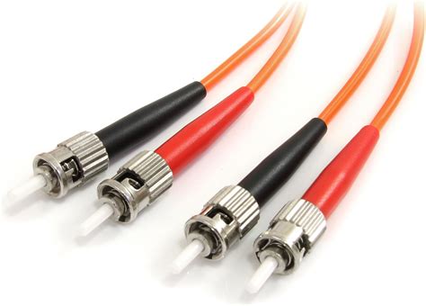 StarTech.com 10m Multimode 62.5/125 Duplex Fiber Patch Cable ST - ST ...