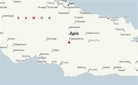 Apia Location Guide