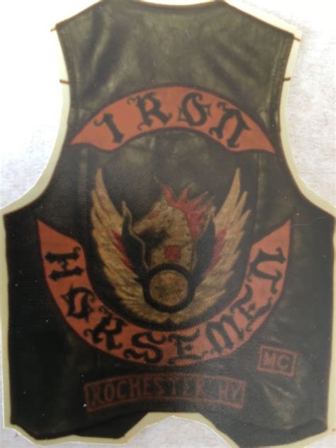 Iron Horsemen | Biker clubs, Biker vest, Patches fashion