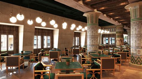 First look: 4 Space designs Egyptian-themed restaurant in Dubai - Commercial Interior Design