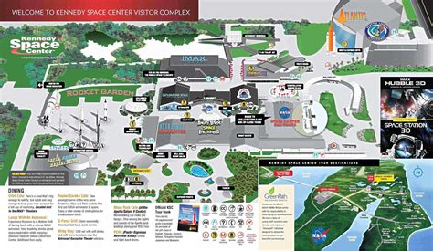 Kennedy Space Center Map Florida - Map Of Western Hemisphere