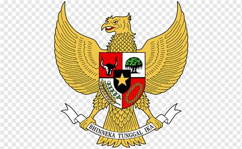 Bhinneka Tunggal Ika logo, National emblem of Indonesia Coat of arms ...