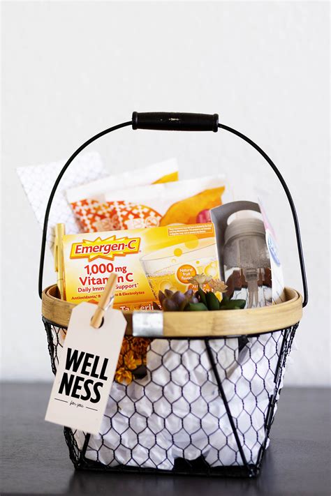 Wellness Gift Basket Idea - All for the Memories