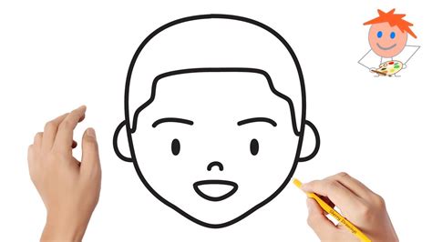 How to draw a boy face | Easy drawings - YouTube