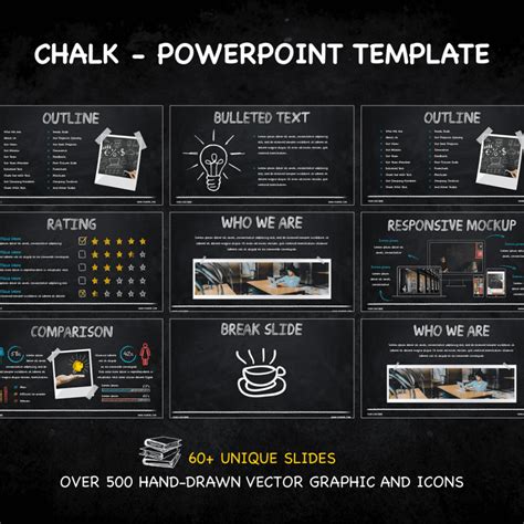 Chalk - Chalkboard Powerpoint Templates – MasterBundles