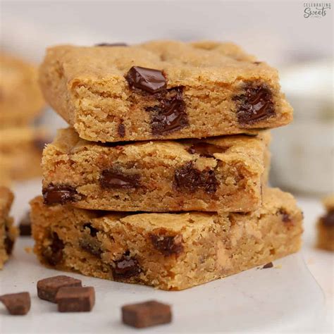 Blonde Brownies {Easy & Delicious!} - Celebrating Sweets