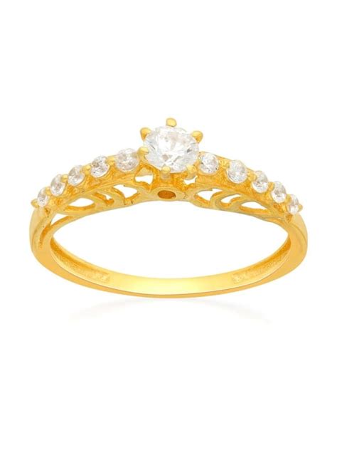 Buy Malabar Gold and Diamonds 22k Gold Ring for Women Online At Best ...