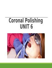 Understanding Coronal Polishing: Procedure, Indications, and | Course Hero