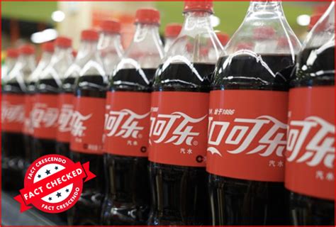 Debunked: China Does Not Reclassify Coca-Cola as a Cleaning Product ...