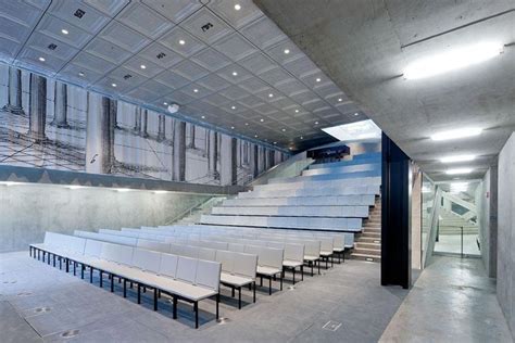 Milstein Hall | OMA | Hall design, Auditorium design, Theater architecture