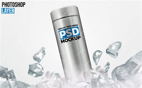 Premium PSD | Tumbler rendering mockup