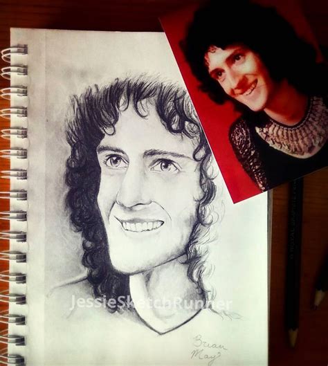 Brian May Queen by JessieSketchRunner on DeviantArt