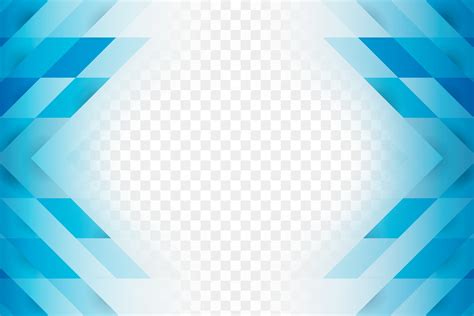 Blue geometric patterned border design… | Free stock illustration | High Resolution graphic