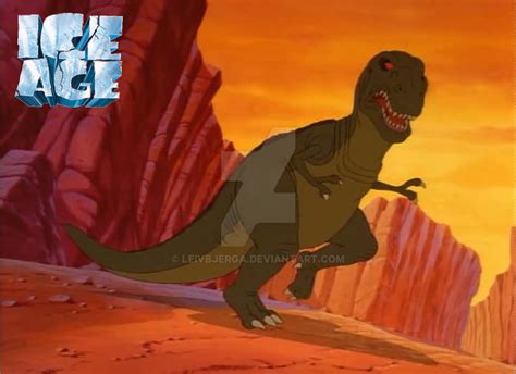 Ice Age Animated Films Canyon Tyrannosaurus Rex by leivbjerga on DeviantArt