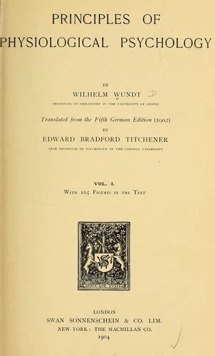 Principles of physiological psychology. (1904 edition) | Open Library