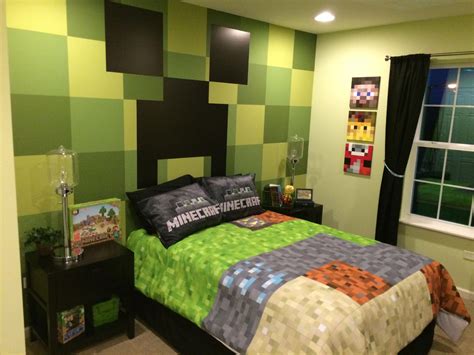 #Bedroomideas | Boys bedroom colors, Minecraft bedroom decor, Boy ...