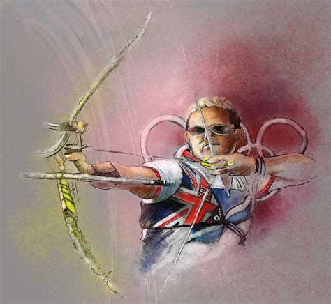 Archery Painting at PaintingValley.com | Explore collection of Archery Painting